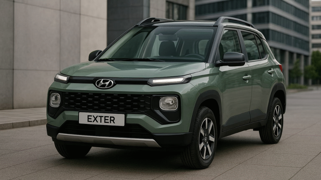 Hyundai Exter CNG family car
