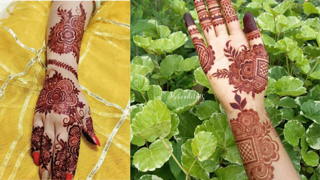 Best Mehndi Designs for Sawan