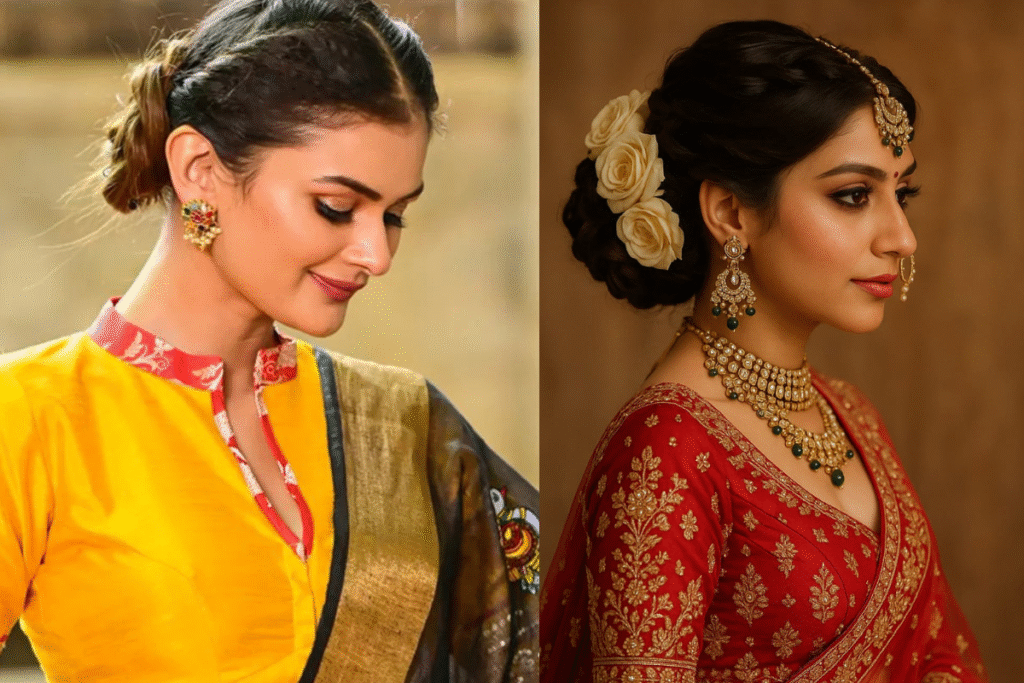 Royal Bridal Hairstyle :शादी के हर फंक्शन के लिए दुल्हन के बेस्ट 5 हेयर स्टाइल 4 Royal Bridal Hairstyle