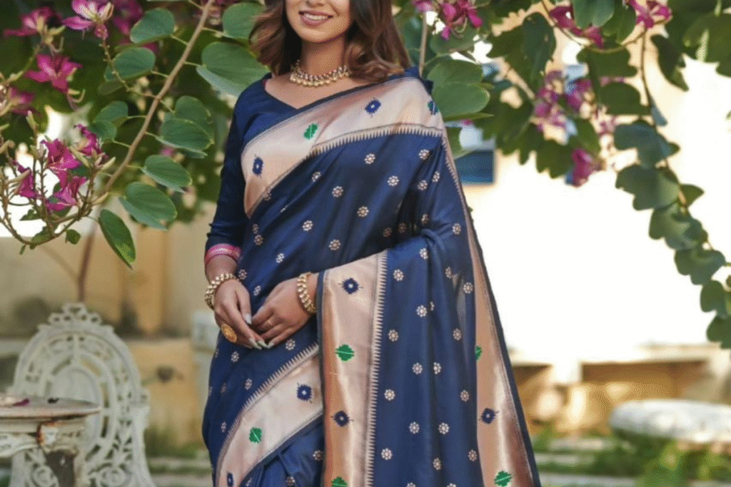 Beautiful Paithani Saree Blouse Designs: जब साड़ी हो पैठणी, तो ब्लाउज भी हो झकास 5 Beautiful Paithani Saree Blouse Designs