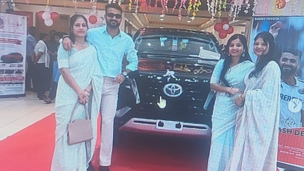 Akash Deep Toyota Fortuner