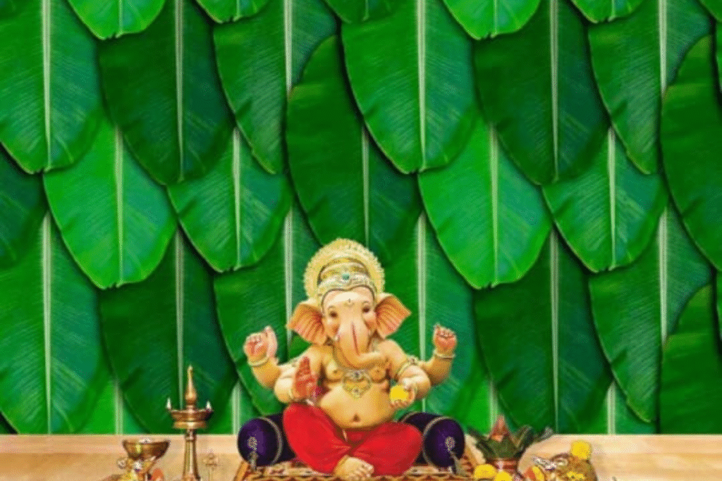ganpati decoration ideas at home 2025