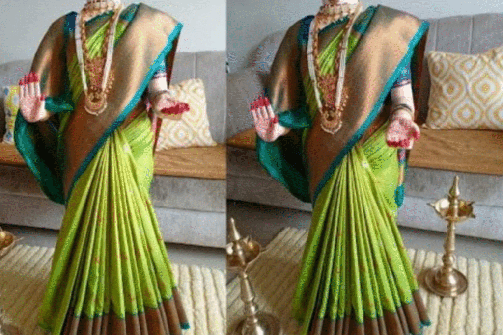Gauri Mahalakshmi Saree Tips 2025:गौरी महालक्ष्मी पूजा 2025 के लिए धामाल साड़ी स्टाइल्स और जबरदस्त कलर आइडियाज़! 4 Gauri Mahalakshmi Saree Tips 2025