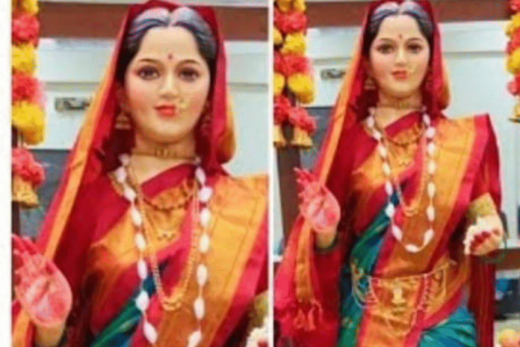 Gauri Mahalakshmi Saree Tips 2025:गौरी महालक्ष्मी पूजा 2025 के लिए धामाल साड़ी स्टाइल्स और जबरदस्त कलर आइडियाज़! 3 Gauri Mahalakshmi Saree Tips 2025