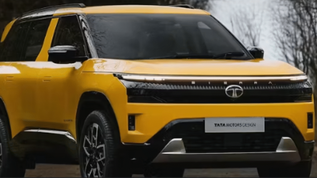 Tata Sierra Electric SUV Details: सिएरा की शान देसी दिलों की जान! टाटा फिर करने आया कमाल 1 Tata Sierra Electric SUV Details