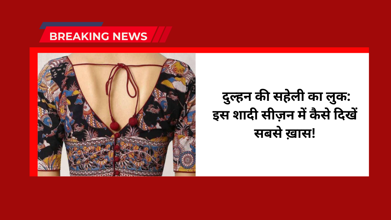 blouse back neck trending 2025