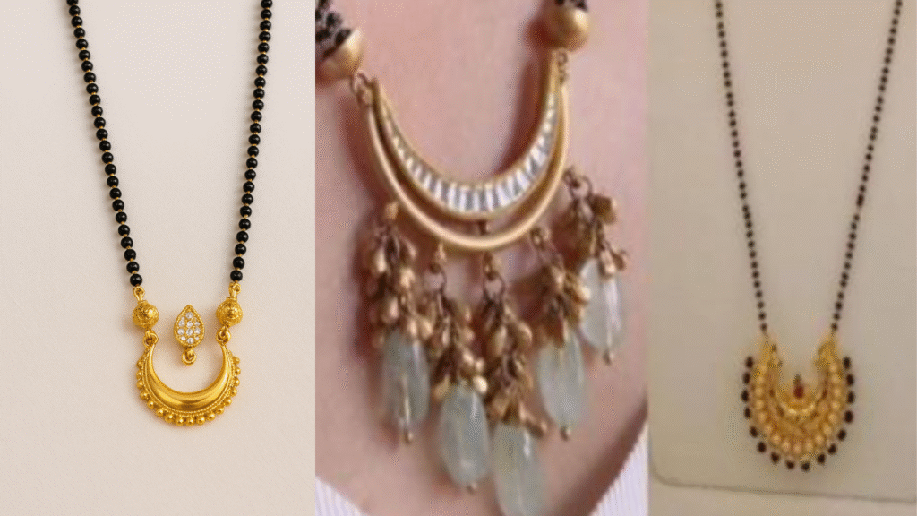 Traditional Chandrakor Mangalsutra Designs